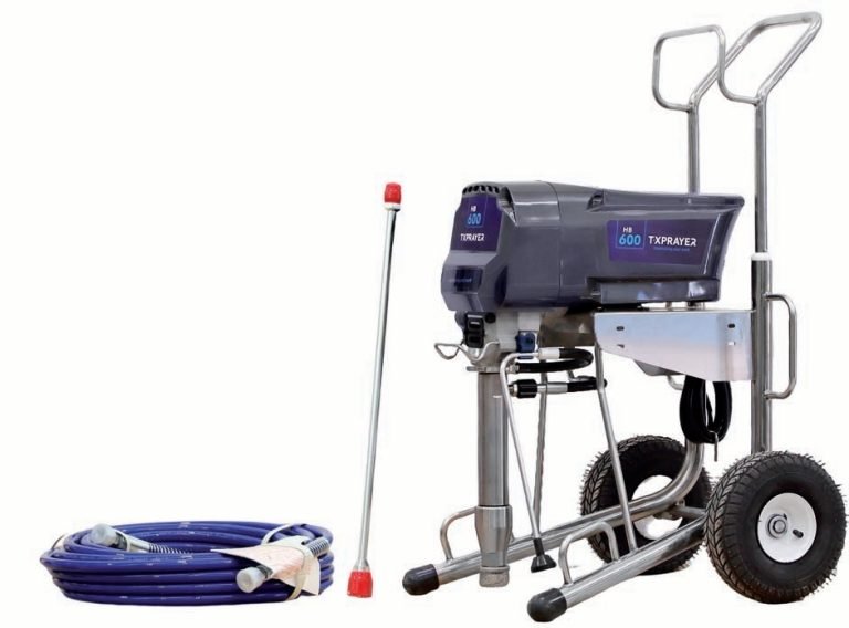 Pulverizador airless eléctrico TXPrayer HB600 con carro y manguera